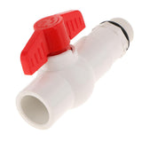 Max 25mm UPVC Ton Barrel Replacement Outlet Faucet Tap for Oil Water Straight