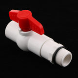 Max 25mm UPVC Ton Barrel Replacement Outlet Faucet Tap for Oil Water Straight