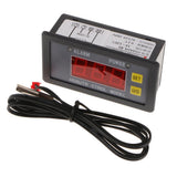 Max AC200 LCD Digital Temperature Temp Controller -55-120 Red 5A With Cover