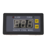 Max AC200 LCD Digital Temperature Temp Controller -55-120 Blue 5A With Cover