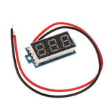 Max 0.28 inch 2-wire 3.5-30V DC LED Display Digital Voltmeter Green