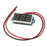 Max 0.28 inch 2-wire 3.5-30V DC LED Display Digital Voltmeter Green