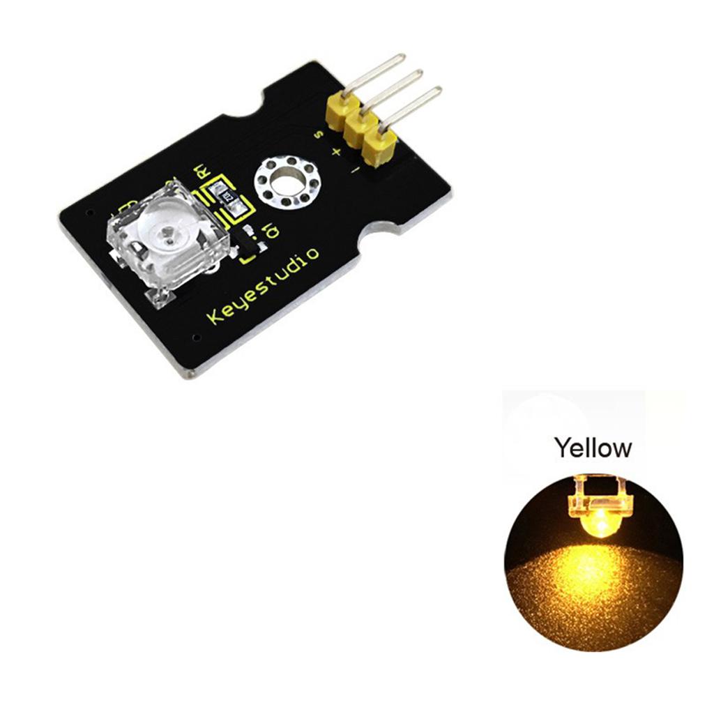 Max Keyestudio Piranha LED Module 5V Arduino Raspberry Pi PWM Flux Workshops Yellow