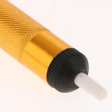 Max 19cm Aluminum Manual Desoldering Pump Metalworking Solder Sucker Yellow