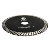 Max 125mm 5" Diamond Fine Tooth Corrugated Sheet Cutting Disc for Concrete Stone