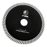 Max 125mm 5" Diamond Fine Tooth Corrugated Sheet Cutting Disc for Concrete Stone