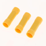 Max Maxb 100Pieces Straight Wire Butt Electrical Terminal Connector Yellow A.W.G12-10