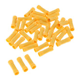 Max Maxb 100Pieces Straight Wire Butt Electrical Terminal Connector Yellow A.W.G12-10
