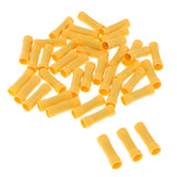 Max Maxb 100Pieces Straight Wire Butt Electrical Terminal Connector Yellow A.W.G12-10