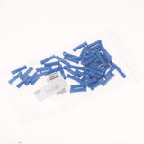 Max Maxb 100Pieces Straight Wire Butt Electrical Terminal Connector Blue A.W.G16-14