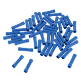Max Maxb 100Pieces Straight Wire Butt Electrical Terminal Connector Blue A.W.G16-14