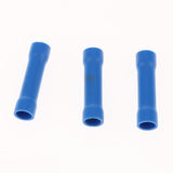 Max Maxb 100Pieces Straight Wire Butt Electrical Terminal Connector Blue A.W.G16-14
