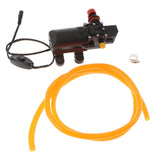 Max Maxb DC 12V 60W Motor High Pressure Single Head Diaphragm Water Pump 5.5L/Min