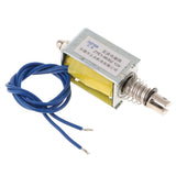 Max ZYE1-0630Z Linear Mini Push Pull Solenoid Electromagnet Reset DC12V