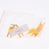 Max 5Pcs Mini Small Car Truck Fuse Kit Auto Blade Fuse Plug In Fork Fuse 40A