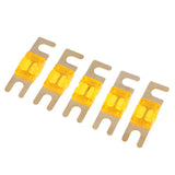 Max 5Pcs Mini Small Car Truck Fuse Kit Auto Blade Fuse Plug In Fork Fuse 40A