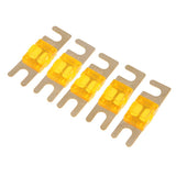 Max 5Pcs Mini Small Car Truck Fuse Kit Auto Blade Fuse Plug In Fork Fuse 40A