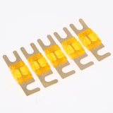 Max 5Pcs Mini Small Car Truck Fuse Kit Auto Blade Fuse Plug In Fork Fuse 40A