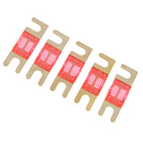 Max 5Pcs Mini Small Car Truck Fuse Kit Auto Blade Fuse Plug In Fork Fuse 50A