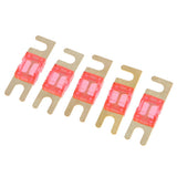 Max 5Pcs Mini Small Car Truck Fuse Kit Auto Blade Fuse Plug In Fork Fuse 50A