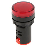 Max 12V LED Indicator Signal Control Indicator Light Control Panel 22mm Red