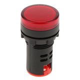 Max 12V LED Indicator Signal Control Indicator Light Control Panel 22mm Red