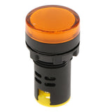 Max 12V LED Indicator Signal Control Indicator Light Control Panel 22mm Yellow