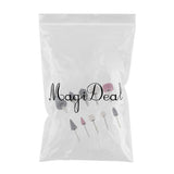 Max Maxb 10x 6mm Cylindrical Electric Nail Drill Bits Polishing Grinding Head ZP-1005