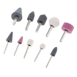 Max Maxb 10x 6mm Cylindrical Electric Nail Drill Bits Polishing Grinding Head ZP-1005
