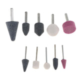 Max Maxb 10x 6mm Cylindrical Electric Nail Drill Bits Polishing Grinding Head ZP-1005