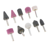 Max Maxb 10x 6mm Cylindrical Electric Nail Drill Bits Polishing Grinding Head ZP-1001