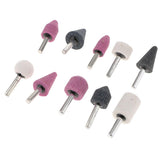 Max Maxb 10x 6mm Cylindrical Electric Nail Drill Bits Polishing Grinding Head ZP-1009