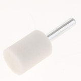 Max Maxb 10pcs Wool Polishing Grinding Head Cylinder 6mm for Electric Grinders