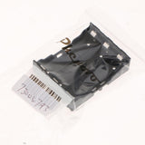 Max 3 x 1.5V AA Battery Holder Case Box Black Wire Leads Soldering board PCB