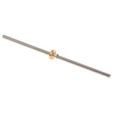 Max T8 Stainless Steel Lead Screw with Brass Nut for 3D Printer 250mm