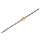 Max T8 Stainless Steel Lead Screw with Brass Nut for 3D Printer 300mm
