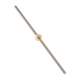 Max T8 Stainless Steel Lead Screw with Brass Nut for 3D Printer 300mm