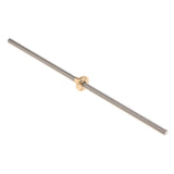 Max T8 Stainless Steel Lead Screw with Brass Nut for 3D Printer 300mm