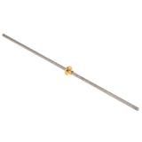 Max T8 Stainless Steel Lead Screw with Brass Nut for 3D Printer 400mm