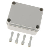 Max Enclosure Cable Junction Box Adaptable ABS Plastic IP67 Outdoor Waterproof 110×80×70mm