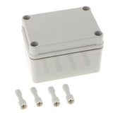 Max Enclosure Cable Junction Box Adaptable ABS Plastic IP67 Outdoor Waterproof 110×80×70mm