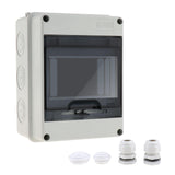 Max 5 / 8 Ways Plastic Distribution Box for Circuit Breaker Indoor On the Wall 5WAYS