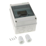 Max 5 / 8 Ways Plastic Distribution Box for Circuit Breaker Indoor On the Wall 5WAYS