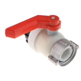 Max 1000L IBC Tank HDPE Screwable Ball Valve DN50 50mm 2" Inlet Diameter 62mm
