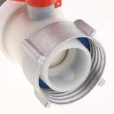 Max 1000L IBC Tank HDPE Screwable Ball Valve DN50 50mm 2" Inlet Diameter 80mm