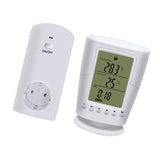 Maxbell TS-2000 Programmable Wireless Thermostat Socket White LCD Home Intelligent