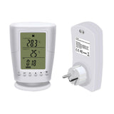 Maxbell TS-2000 Programmable Wireless Thermostat Socket White LCD Home Intelligent