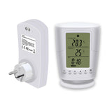 Maxbell TS-2000 Programmable Wireless Thermostat Socket White LCD Home Intelligent