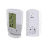 Maxbell TS-2000 Programmable Wireless Thermostat Socket White LCD Home Intelligent