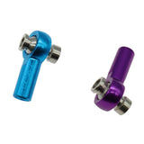Max Maxb Aluminum M3 Link Rod End Ball Joint CW for 1/10 RC Car Crawler Buggy Blue